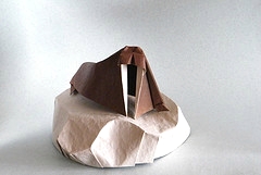 Origami Walrus I by Bernie Peyton on giladorigami.com