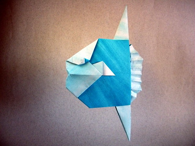 Origami Ocean sunfish by Seo Won Seon (Redpaper) on giladorigami.com