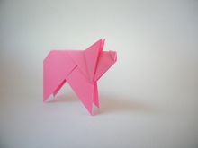 Origami Pig by Nick Robinson on giladorigami.com