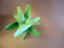 Origami Bamboo star by Herman van Goubergen on giladorigami.com