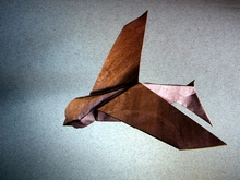 Origami Swallow by Eric Vigier on giladorigami.com