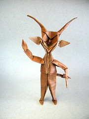 Origami Sassy demon by Marc Vigo Anglada on giladorigami.com