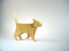 Origami Cat by Makoto Yamaguchi on giladorigami.com