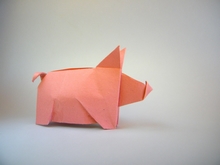 Origami Pig by Makoto Yamaguchi on giladorigami.com
