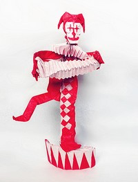 Origami Clown by Miyamoto Chuya on giladorigami.com
