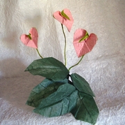 Origami Anthurium by Sanja Srbljinovic Cucek on giladorigami.com