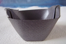 Origami Bowl or bag or boat by Sanja Srbljinovic Cucek on giladorigami.com