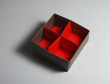 Origami Box with dividers by Paolo Bascetta on giladorigami.com
