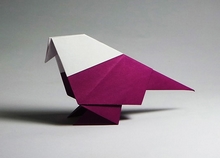 Origami Small bird by Traditional on giladorigami.com