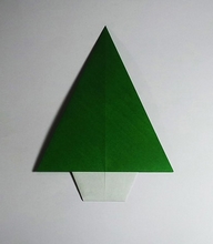 Origami Christmas tree by Traditional on giladorigami.com