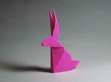 Origami Rabbit by Akira Yoshizawa on giladorigami.com