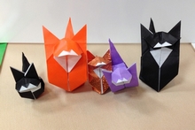 Origami Cat - inflatable by Oriol Esteve on giladorigami.com