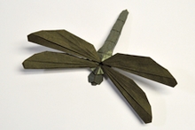 Origami Dragonfly by Shuki Kato on giladorigami.com