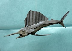 Origami Sailfish by Nguyen Ngoc Vu on giladorigami.com