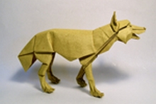 Origami Gray wolf by Shuki Kato on giladorigami.com