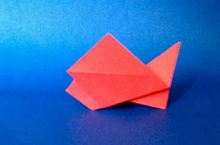 Origami Pureland fish by Marc Kirschenbaum on giladorigami.com