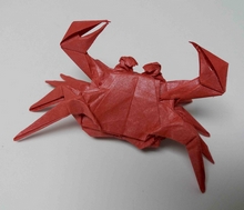 Origami Crab by Fukui Hisao on giladorigami.com