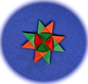Origami Froebel star by Friedrich Froebel on giladorigami.com