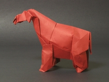 Origami Baluchitherium by John Szinger on giladorigami.com