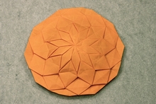 Origami Penflower tessellation by John Szinger on giladorigami.com