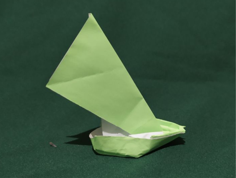 Origami Sailboat by Hadi Tahir on giladorigami.com