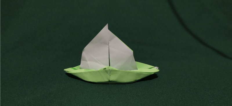 Origami Sailboat by Hadi Tahir on giladorigami.com