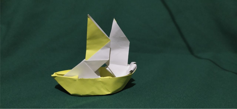 Origami Sailing boat by Hadi Tahir on giladorigami.com