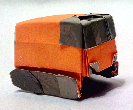 Origami Tracked carrier by Hadi Tahir on giladorigami.com