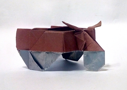 Origami Kettenkraftrad Sd.Kfz.2 by Hadi Tahir on giladorigami.com