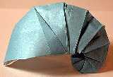 Origami Chambered Nautilus shell by Robert J. Lang on giladorigami.com