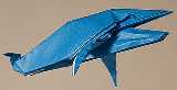 Origami Humpback whale by John Montroll on giladorigami.com