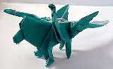 Origami Chimera by John Montroll on giladorigami.com