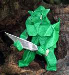 Origami Goblin by Nicolas Terry on giladorigami.com
