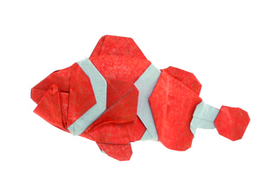 Origami Clownfish by Quentin Trollip on giladorigami.com