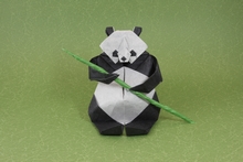 Origami Panda by Quentin Trollip on giladorigami.com