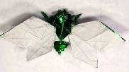 Origami Cicada - flying by Robert J. Lang on giladorigami.com