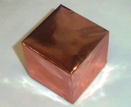 Origami Cube by John Montroll on giladorigami.com