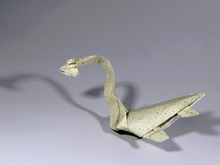 Origami Plesiosaurus by CHS on giladorigami.com