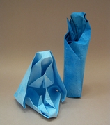 Origami Nativity by Graciela Vicente Rafales on giladorigami.com