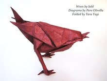 Origami Wren by Sebastien Limet (Sebl) on giladorigami.com