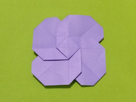 Origami Blossom by John Montroll on giladorigami.com