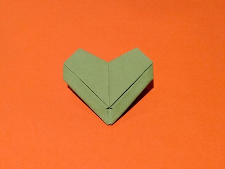 Origami Heart envelope by Unknown on giladorigami.com