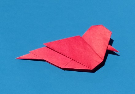 Origami Little bird by Sakurai Ryosuke on giladorigami.com