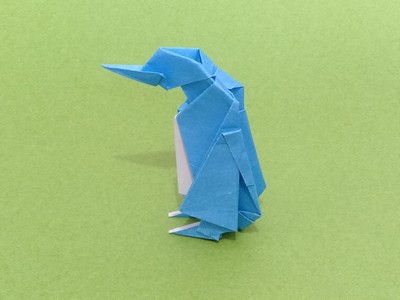 Origami Penguin by Mark Bolitho on giladorigami.com