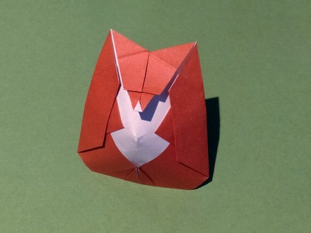 Origami Raccoon dog by Kodama Isao on giladorigami.com