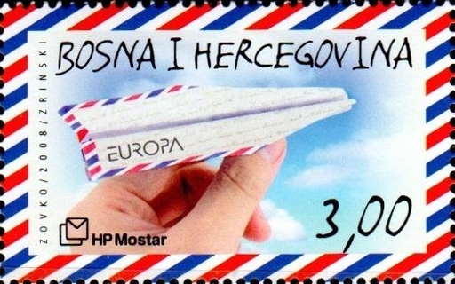 Bosnia and Herzegovina (Croatian Administration) 2008 Europa - Letter Writing (Postage)