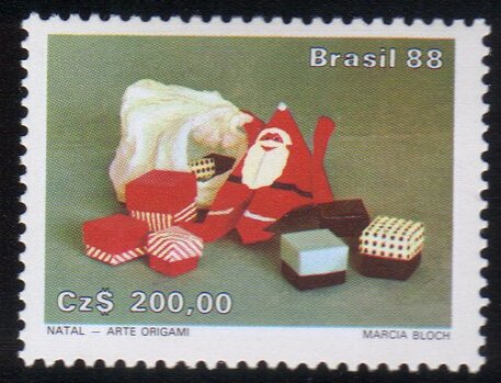Brazil 1988 Christmas (200cz) (Postage)