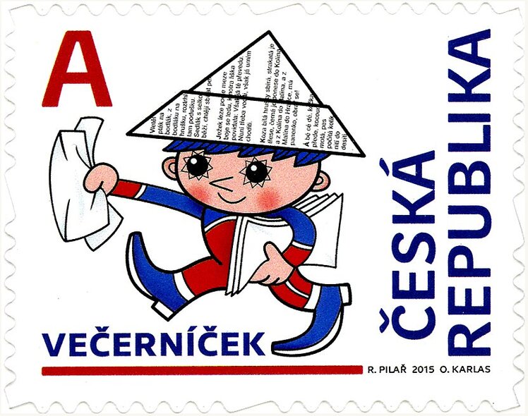 Czech republic 2015 Cartoon (Postage)