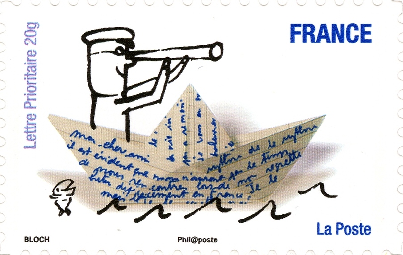 France 2010 Holidays & Celebrations - Traditional boat (Postage)