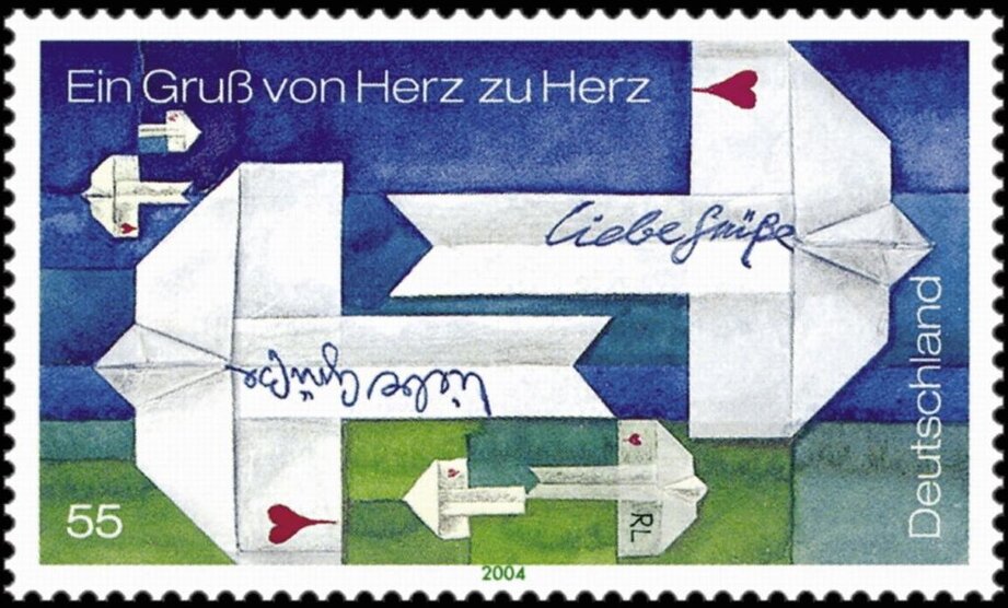 Germany (Federal republic) 2004 Greetings - airplane (Postage)